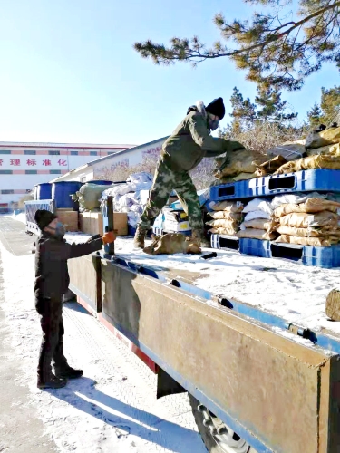 物资供应部接收物资