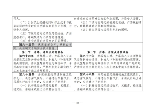 煤矿安全规程2025版新旧对照表_40