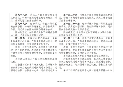 煤矿安全规程2025版新旧对照表_63