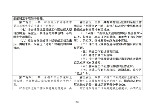 煤矿安全规程2025版新旧对照表_201